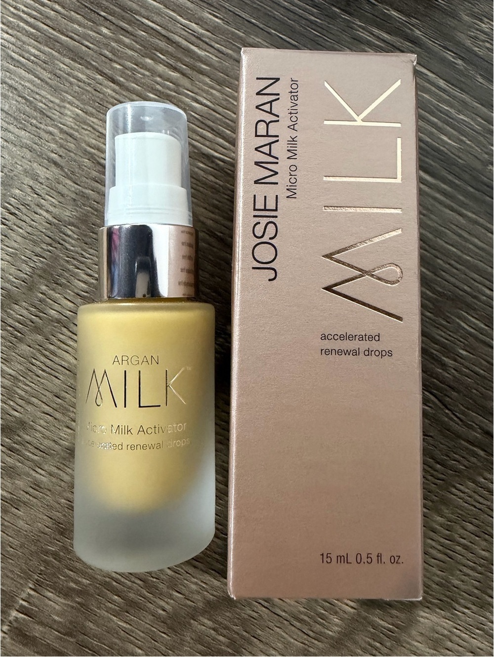 Josie Maran Micro Milk Activator Accelerated Renewal Drops 15 ml NEW